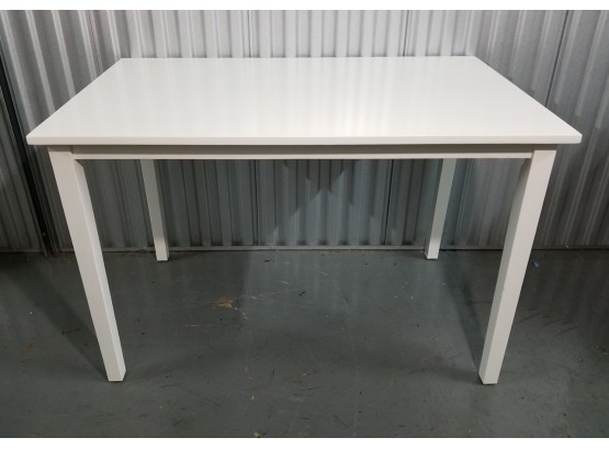 Modern All White Lacquerware Table