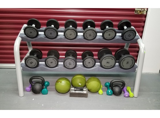 Technology Free Weights And Rack