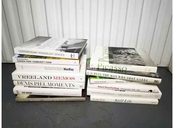 13 Contemporary Art & Design Reference & Coffee Table Books (B)