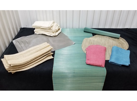 Assorted Table Linens From Chilewich And Libeco