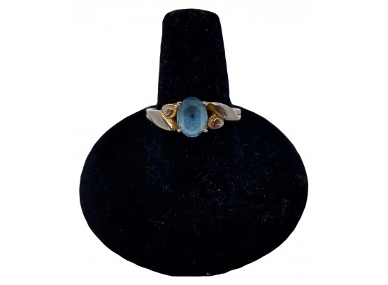 Robin's Egg Blue Stone Ring