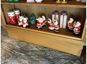 Lot #6 Christmas Salt And Pepper Shakers