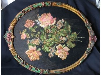 Rose Embroidery Tapestry