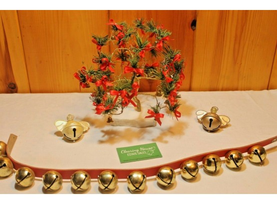 Group Of Bells And 10' Bell Prosperity Tree