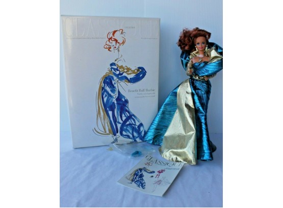 Mattel Designer Collection Classique Benefit Ball Barbie By Carol Spencer - First In The Series