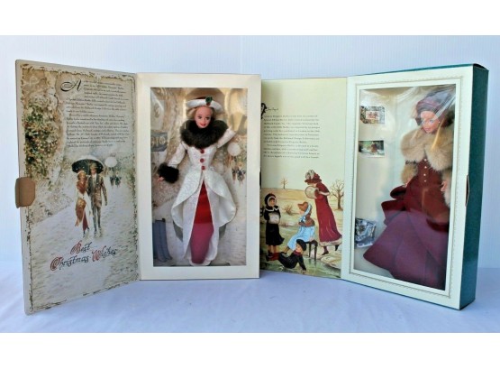 Hallmark Special Edition Holiday Barbie & Victorian Elegance Barbie New In Boxes