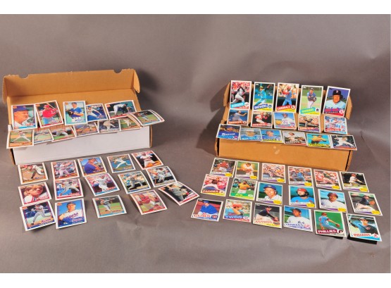 1985 And 1991 Topps Baseball Cards