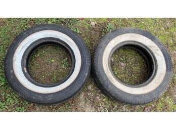 2 White Wall Goodyear Invicta Tires
