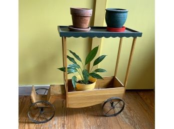 Car Plant Stand And Plants