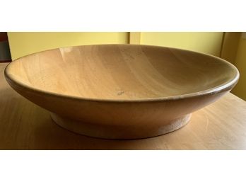 Large Wooden Dansk Fruit Bowl