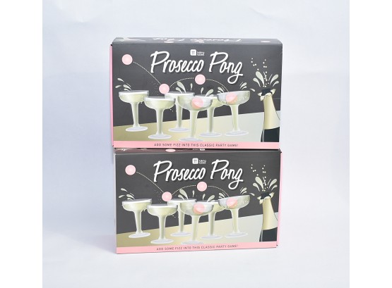 Prosecco Pong Party Game, Two NIB