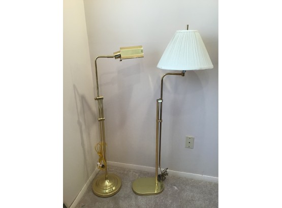 INDUSTRIAL Brass Floor Lamps