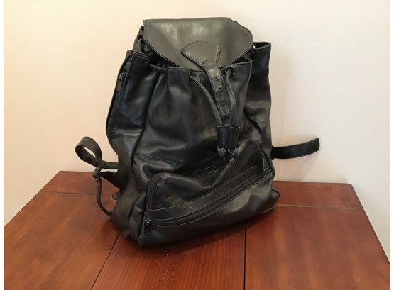 LARGE Leather Backpack
