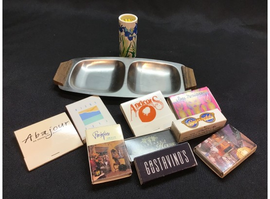 Match Book And Tray Lot