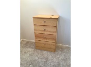 Unfinished Small Pine Chest