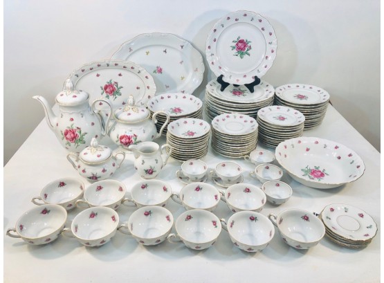 Treasure Chest “First Love” Vintage 1940s Bavarian China - 90+ Pieces.