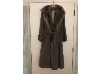 Fur Lined Coat