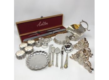 19-Piece Silver Plate Collection