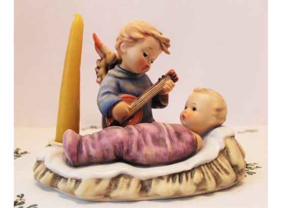 Vintage Hummel 'Lullaby' #24 TMK 6 Large Figurine / Candle Holder