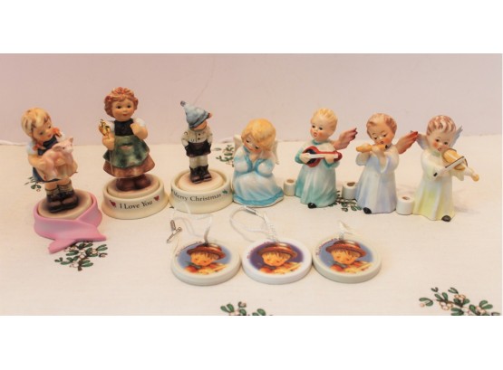 Mixed Lot Vintage Hummel Figurines And Ornaments (Some Artist Signed)