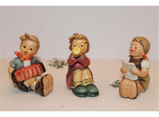Three Adorable Vintage Small Hummel Figurines