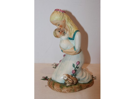 Vintage Hummel 'Mother Embracing Child' #BYJ36 8.5' Tall Figurine