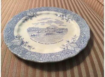 Antique Wedgwood World's Columbian Exposition Horticultural Building Plate