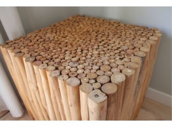 Great Natural Rustic Side Table