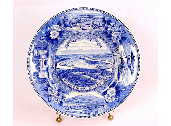 Antique Old English Staffordshire Ware England - Lookout Mountain Tenn.