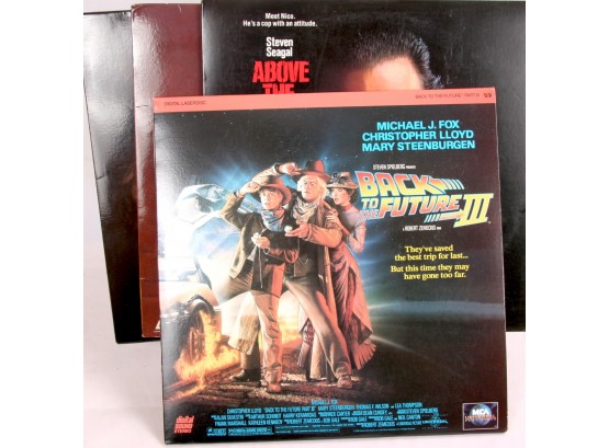 Laserdisc Lot - Back To The Future, Outbreak, Labamba &  Above The Law