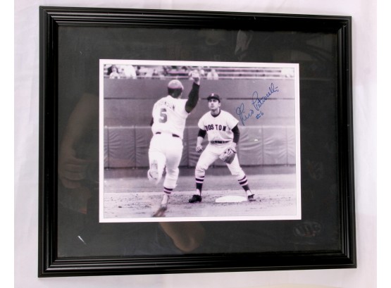 Vintage Signed Peter 'Rico' Petrocelli Boston Red Sox Framed Photo
