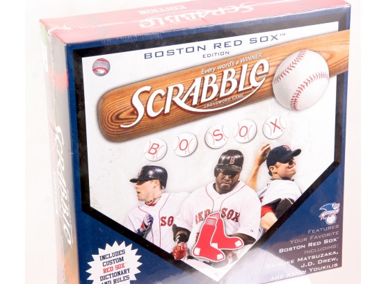 Scrabble Game - Boston Red Sox Edition - NIB