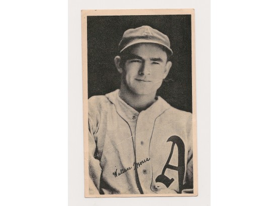 1936 National Chicle Fine Pen Premiums R313 Baseball Card -  Wally Moses
