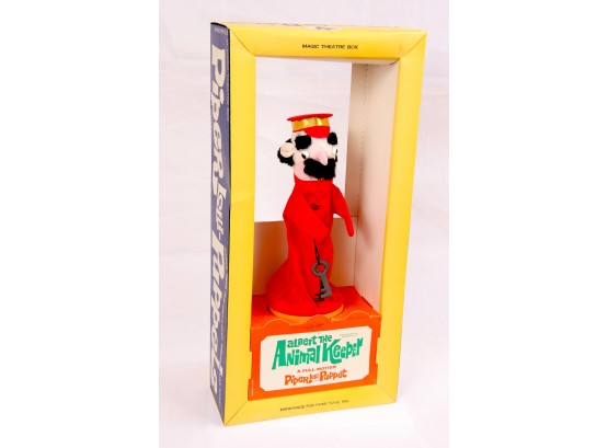 Vintage Handmade Piper Lolli-Puppet - Albert The Animal Keeper