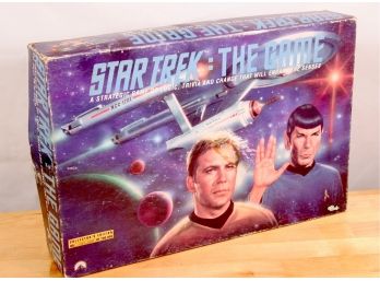 Limited Edition 1992 STAR TREK The Game - Trivia Logic & Chance Board Game