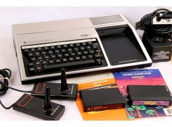 Texas Instruments TI-99/4A Computer W/POWER SUPPLY & MANUAL