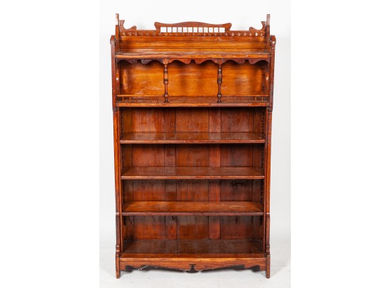 Antique Victorian Display Shelf