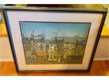 Lovely Signed Lithograph ~ Michael Delacroix ~  FRENCH ARTIST