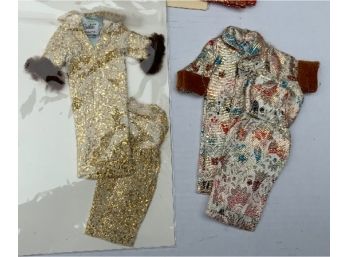 Nice Lot Of Vintage Barbie Clothes ~ Brocade, Lace & More ~ Gorgeous Outfits ~