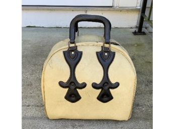 Vintage Bowling Ball With  Bag