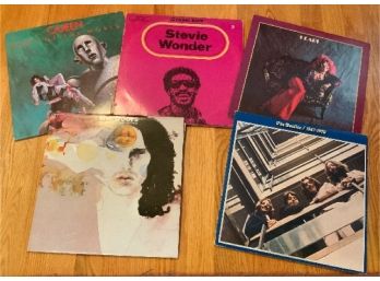 5 Vintage Album’s ~ Janis Joplin, Queen, Beatles & More ~
