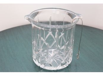 Heavy Crystal Ice Bucket