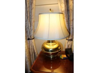 Pair Of Matching Brass Lamps
