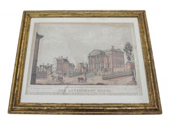 Antique J. Condit 'The Government House' Framed Print