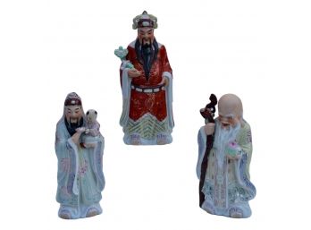 Three Vintage Asian Figurines