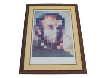 Salvador Dali (Spanish, 1904-1989) 'Gala Nude / Abraham Lincoln' Framed Lithograph
