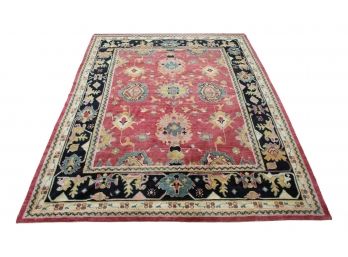Hand Knotted Stylized Tree Of Life Pattern Oriental Rug (RETAIL $8,000)