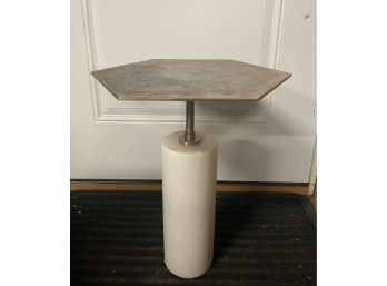 Home Interlude - Quartz And Metal Plant Stand