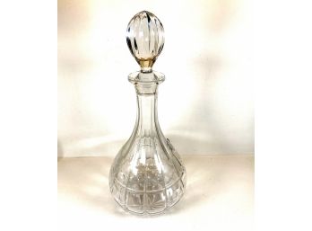 Czech Republic - Imperial Estate Crystal Decanter With Stopper