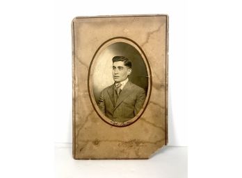 Antique Photograph Of 'Joe Batt'